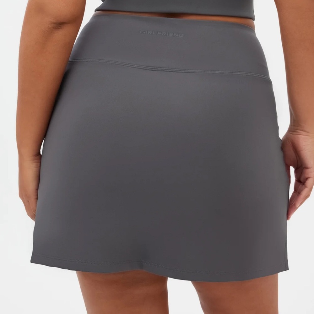Revolve x Girlfriend Collective Grey Sporty Tennis Moon Sport Skort Athleisure
